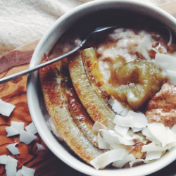 Thick and Voluminous Oatmeal with a Twist